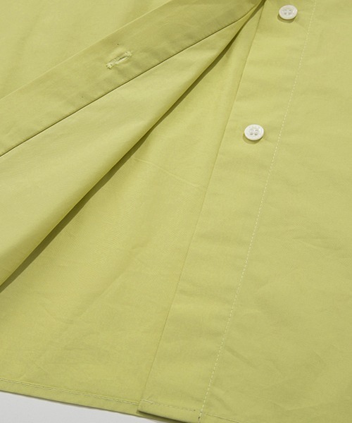 Fano Studios（ファノ ストゥディオズ）の「【Fano Studios】Secret double placket color shirt FC22S046（シャツ/ブラウス・レディース・ライトグリーン・S/L/M）」の19枚目の写真