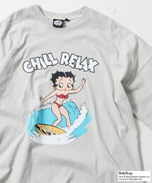 FREAK'S STORE | WEB限定 CHILLAX/チラックス ビッグシルエット サーフプリントTシャツ(Tシャツ/カットソー)