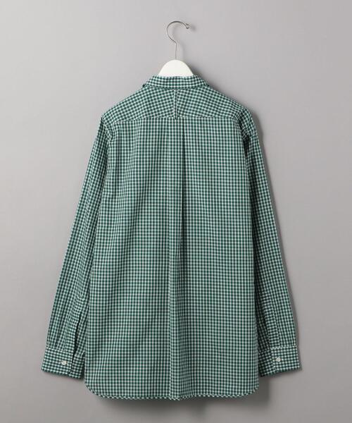 Jipijapa（ヒピハパ）の「【別注】 ＜ Jipijapa （ヒピハパ）＞  LIBERTY GINGAM SHIRT /シャツ（シャツ/ブラウス・メンズ・ブラック/ケリー・S/M/L）」の3枚目の写真