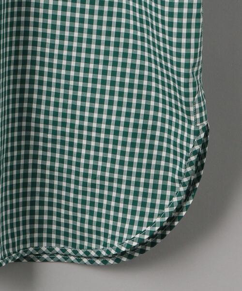 Jipijapa（ヒピハパ）の「【別注】 ＜ Jipijapa （ヒピハパ）＞  LIBERTY GINGAM SHIRT /シャツ（シャツ/ブラウス・メンズ・ブラック/ケリー・S/M/L）」の6枚目の写真