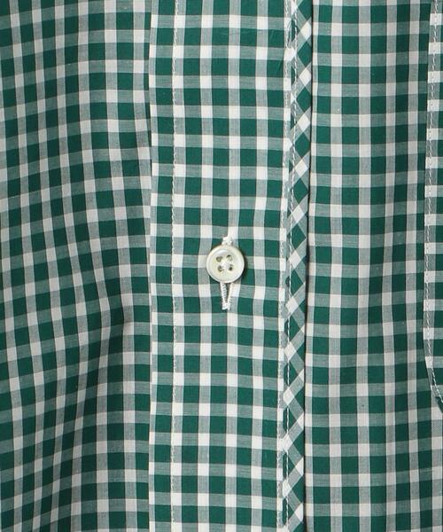 Jipijapa（ヒピハパ）の「【別注】 ＜ Jipijapa （ヒピハパ）＞  LIBERTY GINGAM SHIRT /シャツ（シャツ/ブラウス・メンズ・ブラック/ケリー・S/M/L）」の7枚目の写真