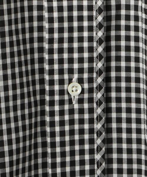 Jipijapa（ヒピハパ）の「【別注】 ＜ Jipijapa （ヒピハパ）＞  LIBERTY GINGAM SHIRT /シャツ（シャツ/ブラウス・メンズ・ブラック/ケリー・S/M/L）」の8枚目の写真