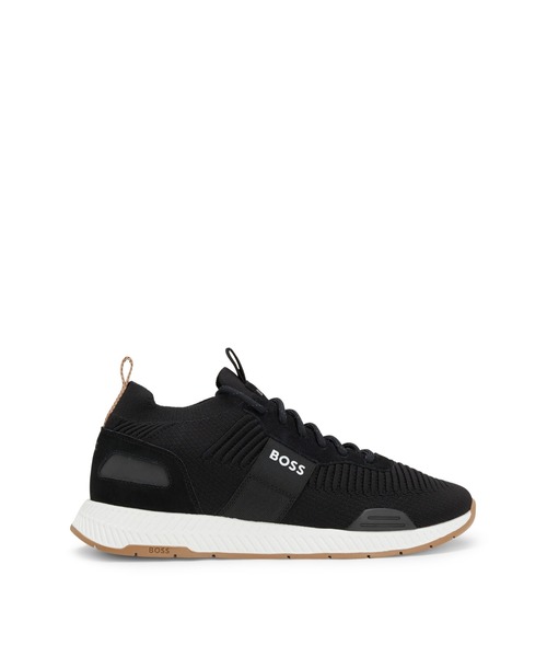 BOSS（ボス）の「REPREVE(R)アッパー ニット スニーカー（スニーカー・メンズ・ブラック/ネイビー/ホワイト/ブラック系その他・40/42/41/43/39/44/46）」の21枚目の写真