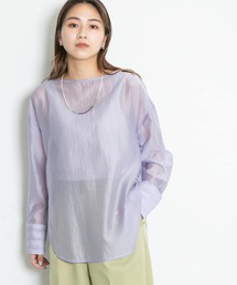KBF | BACKレイヤードシアーシャツ(シャツ/ブラウス)
