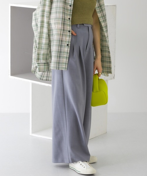 セール】ダブルタックワイドパンツ（その他パンツ）｜KBF