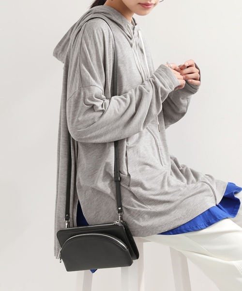 osharewalker（オシャレウォーカー）の「【廃盤】『2wayウォレットポシェットショルダー』（ショルダーバッグ・レディース・ピンク/ブラック/ミント/アイボリー・FREE）」の3枚目の写真