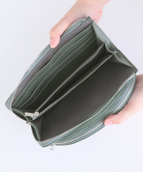 osharewalker（オシャレウォーカー）の「【廃盤】『2wayウォレットポシェットショルダー』（ショルダーバッグ・レディース・ピンク/ブラック/ミント/アイボリー・FREE）」の22枚目の写真