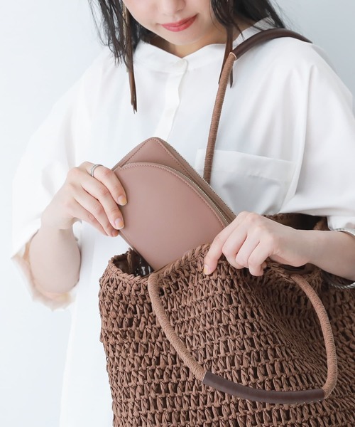 osharewalker（オシャレウォーカー）の「【廃盤】『2wayウォレットポシェットショルダー』（ショルダーバッグ・レディース・ピンク/ブラック/ミント/アイボリー・FREE）」の8枚目の写真