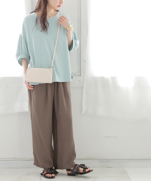 osharewalker（オシャレウォーカー）の「【廃盤】『2wayウォレットポシェットショルダー』（ショルダーバッグ・レディース・ピンク/ブラック/ミント/アイボリー・FREE）」の10枚目の写真