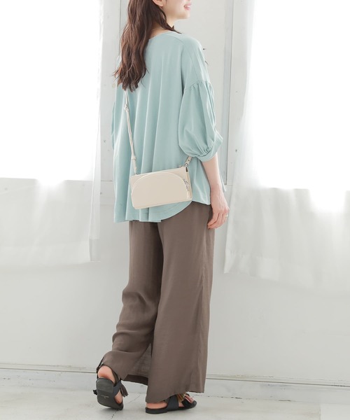 osharewalker（オシャレウォーカー）の「【廃盤】『2wayウォレットポシェットショルダー』（ショルダーバッグ・レディース・ピンク/ブラック/ミント/アイボリー・FREE）」の11枚目の写真