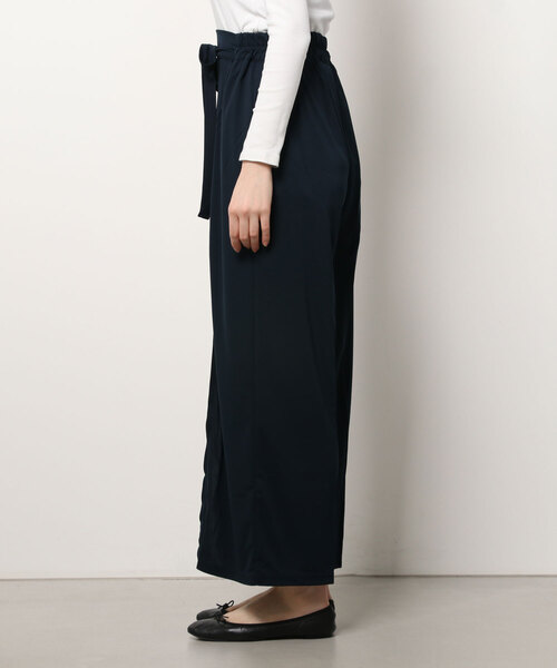 Anna Nicola（アンナニコラ）の「Anna Nicola レイヤード ワイドパンツ（その他パンツ・レディース・ベージュ/ネイビー・38）」の3枚目の写真