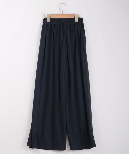 Anna Nicola（アンナニコラ）の「Anna Nicola レイヤード ワイドパンツ（その他パンツ・レディース・ベージュ/ネイビー・38）」の15枚目の写真