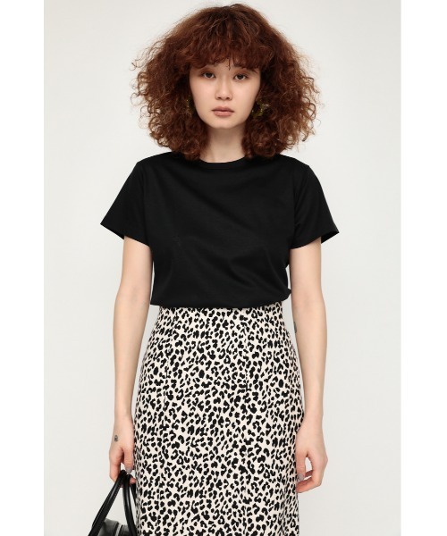 SLY（スライ）の「MERCERIZE BASIC T/SH ベーシック Tシャツ（Tシャツ/カットソー・レディース・ブルー/ホワイト/ライトイエロー/ブラック/グレー/ライトピンク・FREE）」の12枚目の写真