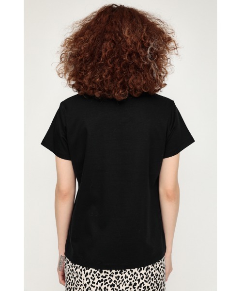 SLY（スライ）の「MERCERIZE BASIC T/SH ベーシック Tシャツ（Tシャツ/カットソー・レディース・ブルー/ホワイト/ライトイエロー/ブラック/グレー/ライトピンク・FREE）」の16枚目の写真