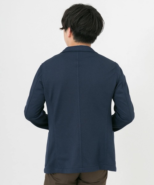 URBAN RESEARCH DOORS(アーバンリサーチドアーズ)の「LIFE STYLE TAILOR メランジニットイージージャケット(スーツジャケット・メンズ・ネイビー/グレー・44/46/48/50)」の20枚目の写真