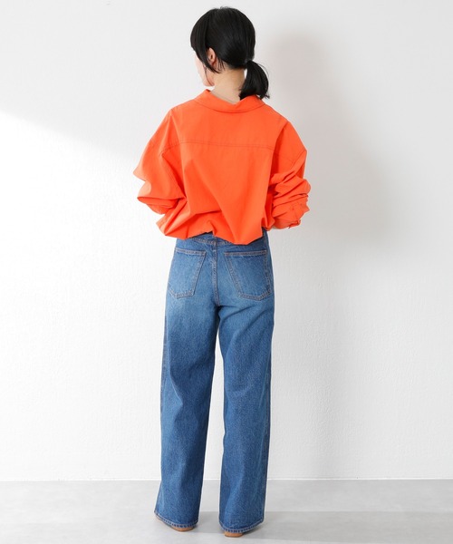 SHENERY（シーナリー）の「バギーデニム（デニムパンツ・レディース・ブルー・38/36）」の13枚目の写真