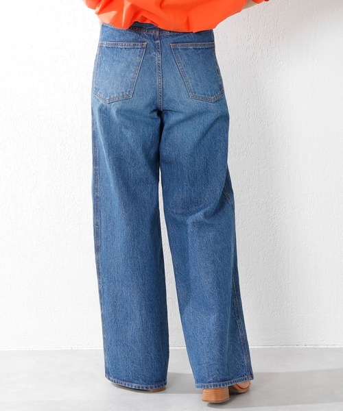 SHENERY（シーナリー）の「バギーデニム（デニムパンツ・レディース・ブルー・38/36）」の7枚目の写真