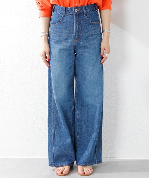 SHENERY（シーナリー）の「バギーデニム（デニムパンツ・レディース・ブルー・38/36）」の20枚目の写真