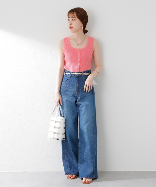 SHENERY（シーナリー）の「バギーデニム（デニムパンツ・レディース・ブルー・38/36）」の14枚目の写真