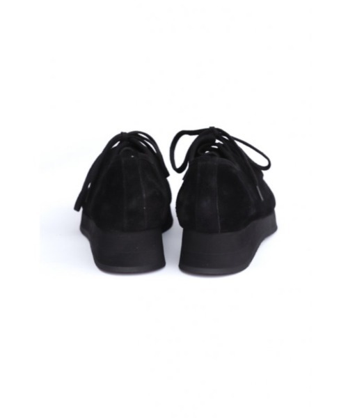 MARIANNU for LOCALINA ロカリナ スウェード25 厚底 黒 LOCALINA(ロカリナ) / MARIANNU for LOCALINA/モックシューズ/28cm