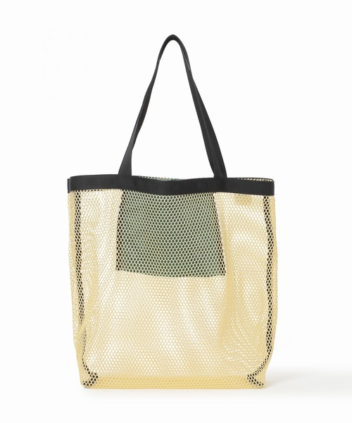U by SPICK&SPAN(ユーバイスピックアンドスパン)の「【Drifter/ドリフター】 MESH HANDLE TOTE(トートバッグ・レディース・ナチュラル・FREE)」の7枚目の写真