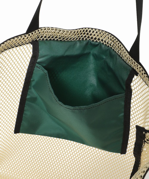 U by SPICK&SPAN(ユーバイスピックアンドスパン)の「【Drifter/ドリフター】 MESH HANDLE TOTE(トートバッグ・レディース・ナチュラル・FREE)」の9枚目の写真