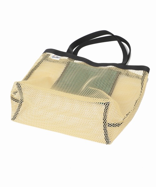 U by SPICK&SPAN(ユーバイスピックアンドスパン)の「【Drifter/ドリフター】 MESH HANDLE TOTE(トートバッグ・レディース・ナチュラル・FREE)」の8枚目の写真