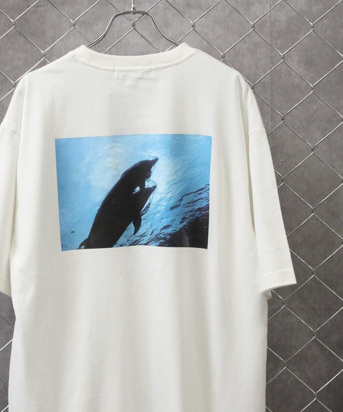 Right-on（ライトオン）の「ネイチャーフォトＴシャツ（Tシャツ/カットソー・メンズ・ホワイト/その他2/その他3/その他1・M/L）」の21枚目の写真