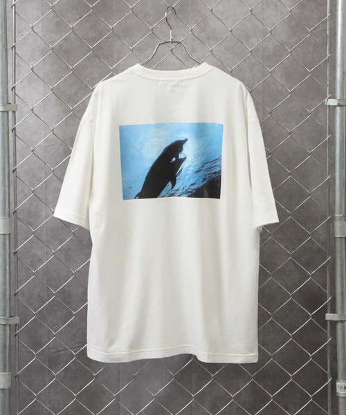 Right-on（ライトオン）の「ネイチャーフォトＴシャツ（Tシャツ/カットソー・メンズ・ホワイト/その他2/その他3/その他1・M/L）」の22枚目の写真