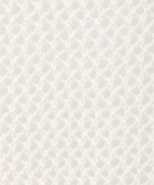 INGNI（イング）の「メッシュカーディガン／A（カーディガン/ボレロ・レディース・アイボリー/オレンジ/グリーン/ブルー/ブラック・M）」の8枚目の写真