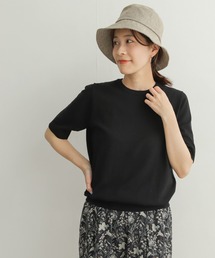 URBAN RESEARCH DOORS | ハイツイストコットンハーフスリーブニット(ニット/セーター)