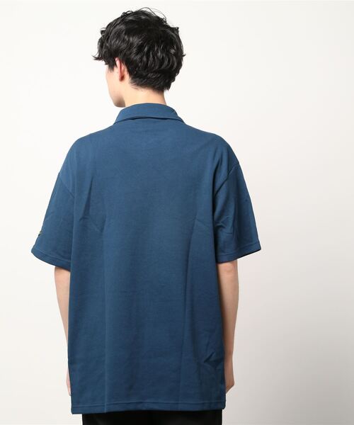ARULE(アルール)の「『ARULE/アルール』アーチロゴハーフジップポロシャツ 【CN】(ポロシャツ・メンズ・ネイビー/アイボリー/ライトイエロー・XL)」の13枚目の写真
