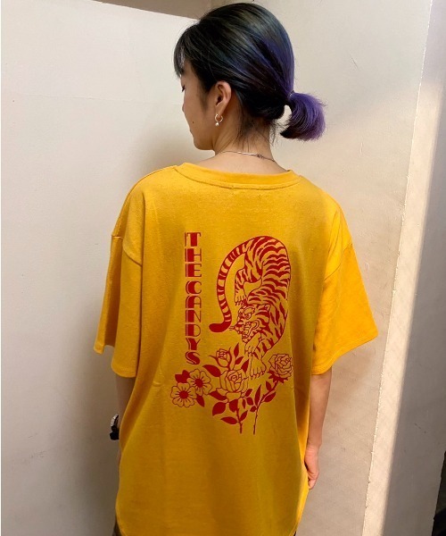 Candy Stripper（キャンディストリッパー）の「THE CANDYS トップス（Tシャツ/カットソー・レディース・イエロー/オフホワイト/ブラック・2）」の3枚目の写真