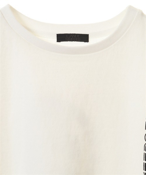 Candy Stripper（キャンディストリッパー）の「THE CANDYS トップス（Tシャツ/カットソー・レディース・イエロー/オフホワイト/ブラック・2）」の7枚目の写真