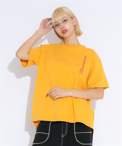 Candy Stripper（キャンディストリッパー）の「THE CANDYS トップス（Tシャツ/カットソー・レディース・イエロー/オフホワイト/ブラック・2）」の6枚目の写真