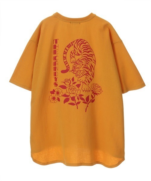 Candy Stripper（キャンディストリッパー）の「THE CANDYS トップス（Tシャツ/カットソー・レディース・イエロー/オフホワイト/ブラック・2）」の11枚目の写真