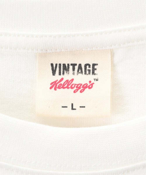 B.C STOCK(ベーセーストック)の「【Kellogs / ケロッグ】 別注 PEP SPORTS Tシャツ(Tシャツ/カットソー・メンズ・ホワイト/ホワイト系その他/ホワイト×ホワイト/ライトホワイト・MEDIUM/LARGE)」の5枚目の写真