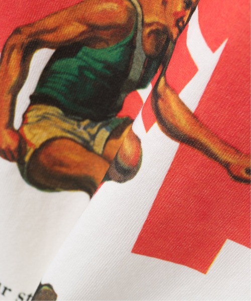 B.C STOCK(ベーセーストック)の「【Kellogs / ケロッグ】 別注 PEP SPORTS Tシャツ(Tシャツ/カットソー・メンズ・ホワイト/ホワイト系その他/ホワイト×ホワイト/ライトホワイト・MEDIUM/LARGE)」の6枚目の写真
