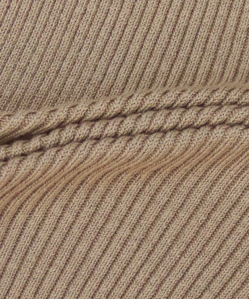 HER CLOSET（ハークローゼット）の「【shemoshelly】WEB限定 サマーリブニットタンクトップ（タンクトップ・レディース・ホワイト/ブラック/ベージュ/カーキ/パープル・M）」の13枚目の写真