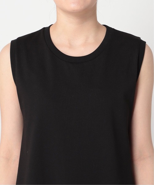 plage(プラージュ)の「《追加》ティアードノースリーブワンピース2(ワンピース・レディース・ブラック/ベージュ・38/36)」の6枚目の写真