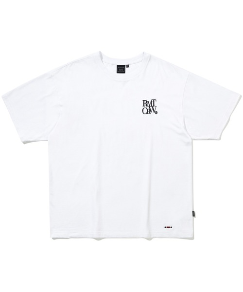 ROMANTIC CROWN(ロマンティッククラウン)の「【ROMANTIC CROWN】RECENT LOGO TEE / ロマンティッククラウン リセント ロゴ Tシャツ(Tシャツ/カットソー・メンズ・ネイビー/ライトイエロー/ホワイト/ライトグレー・LARGE/SMALL/MEDIUM/X-LARGE)」の9枚目の写真