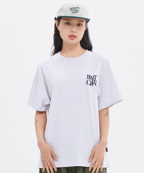 ROMANTIC CROWN(ロマンティッククラウン)の「【ROMANTIC CROWN】RECENT LOGO TEE / ロマンティッククラウン リセント ロゴ Tシャツ(Tシャツ/カットソー・メンズ・ネイビー/ライトイエロー/ホワイト/ライトグレー・LARGE/SMALL/MEDIUM/X-LARGE)」の16枚目の写真