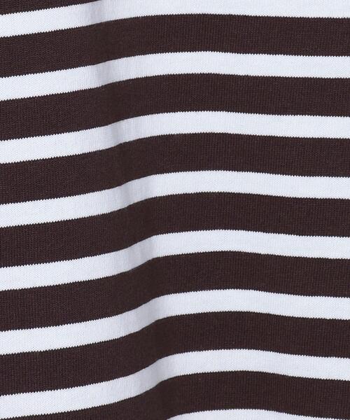 coen（コーエン）の「マリンボーダーロングスリーブTシャツ（Tシャツ/カットソー・メンズ・ブラウン/ネイビー・SMALL/X-LARGE/LARGE/MEDIUM）」の19枚目の写真