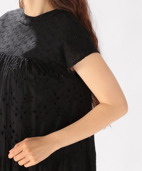 niko and...（ニコアンド）の「2WAYパッチワークワンピース（ワンピース・レディース・ブラック/オレンジ/ブルー・MEDIUM/LARGE）」の19枚目の写真