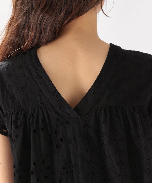 niko and...（ニコアンド）の「2WAYパッチワークワンピース（ワンピース・レディース・ブラック/オレンジ/ブルー・MEDIUM/LARGE）」の15枚目の写真