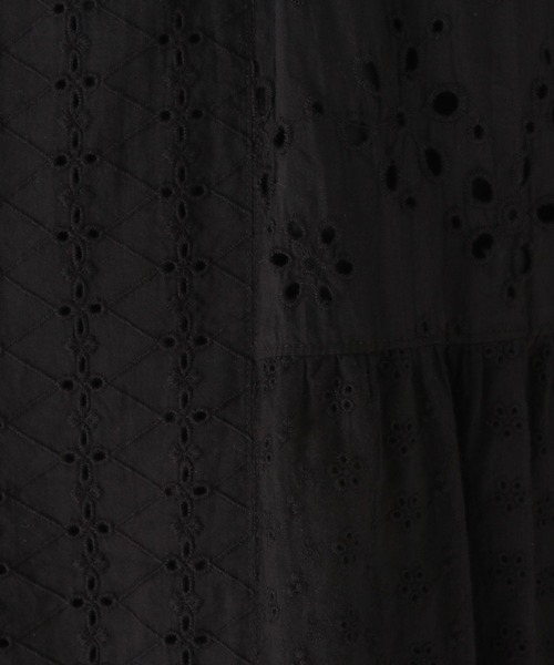 niko and...（ニコアンド）の「2WAYパッチワークワンピース（ワンピース・レディース・ブラック/オレンジ/ブルー・MEDIUM/LARGE）」の20枚目の写真