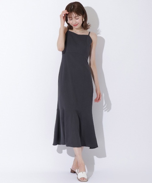 アンドクチュール ジレレイヤードワンピース AND COUTURE（アンドクチュール）の「ジレレイヤードワンピ