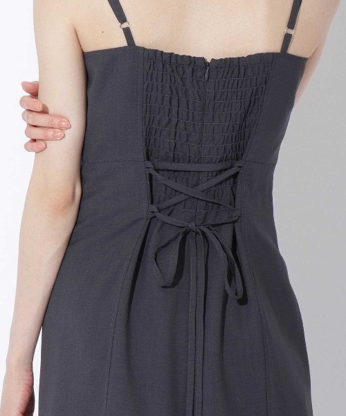 アンドクチュール ジレレイヤードワンピース AND COUTURE（アンドクチュール）の「ジレレイヤードワンピ