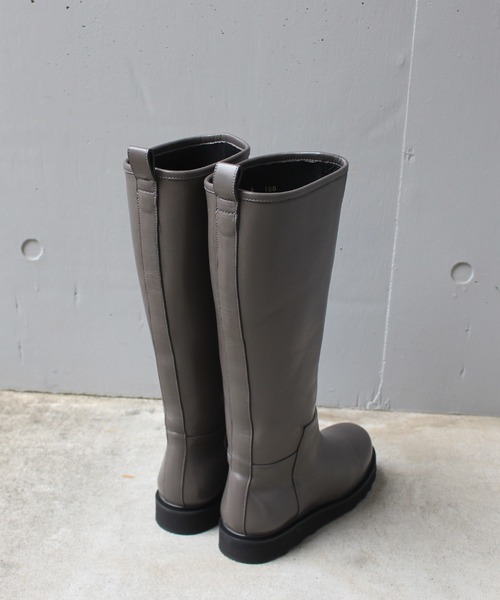 CAMINANDO(カミナンド)の「CAMINANDO(カミナンド) RIDING LONG BOOTS/21122W(ブーツ・レディース・ブラック/グレー・6/8/7)」の3枚目の写真