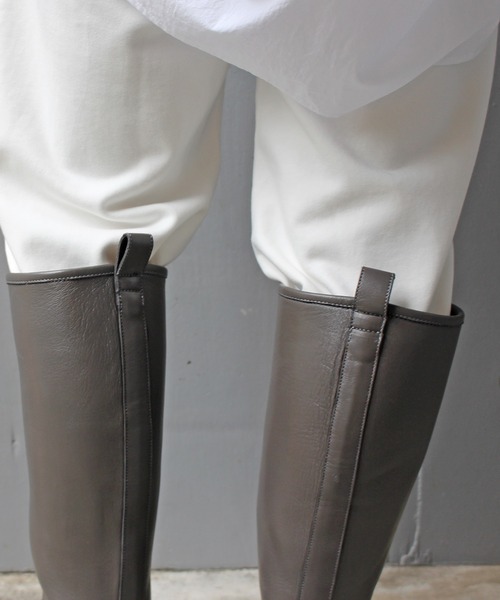 CAMINANDO(カミナンド)の「CAMINANDO(カミナンド) RIDING LONG BOOTS/21122W(ブーツ・レディース・ブラック/グレー・6/8/7)」の5枚目の写真